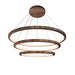 Accord Lighting - LED Pendant - Frame - American Walnut- Union Lighting Luminaires Decor