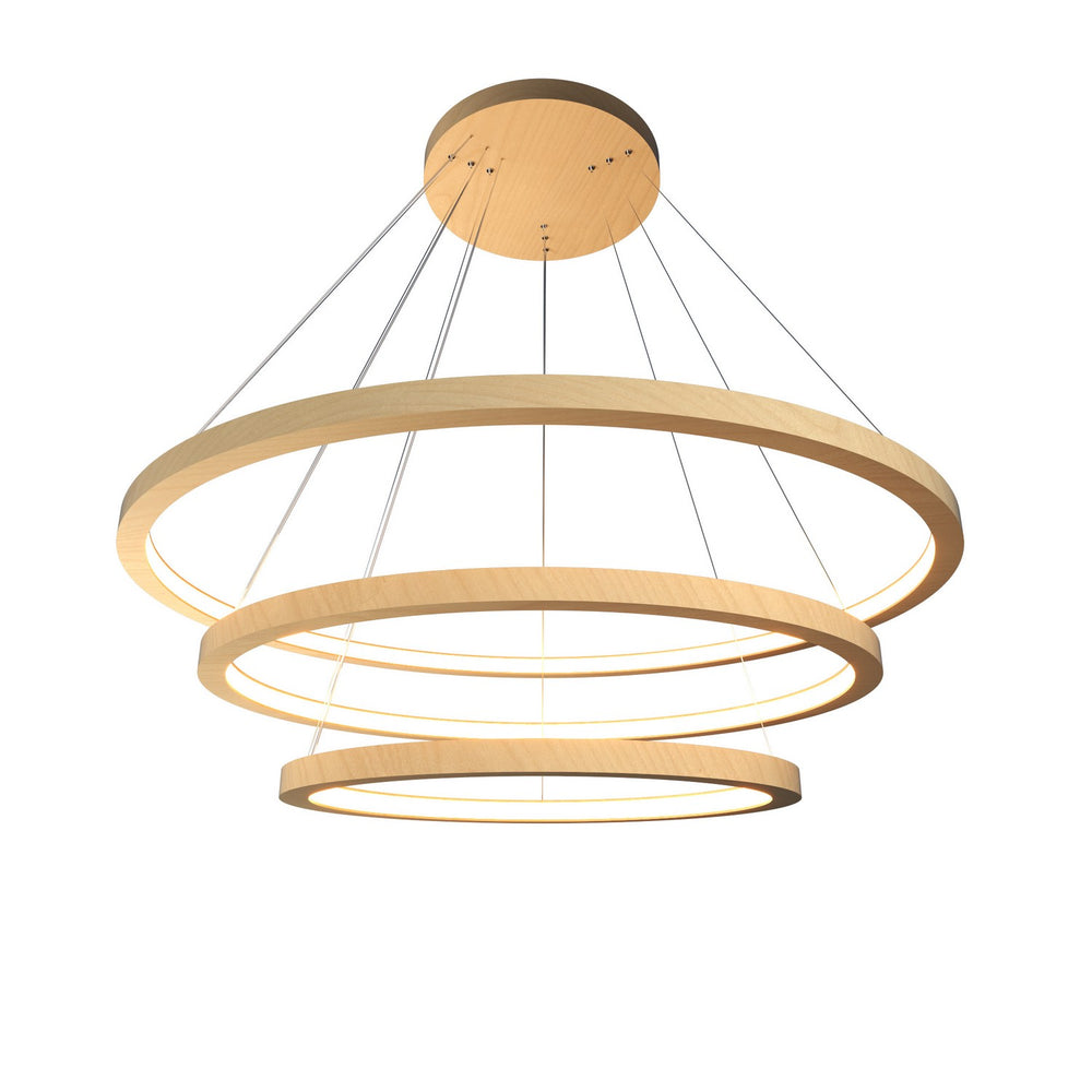 Accord Lighting - LED Pendant - Frame - Maple- Union Lighting Luminaires Decor