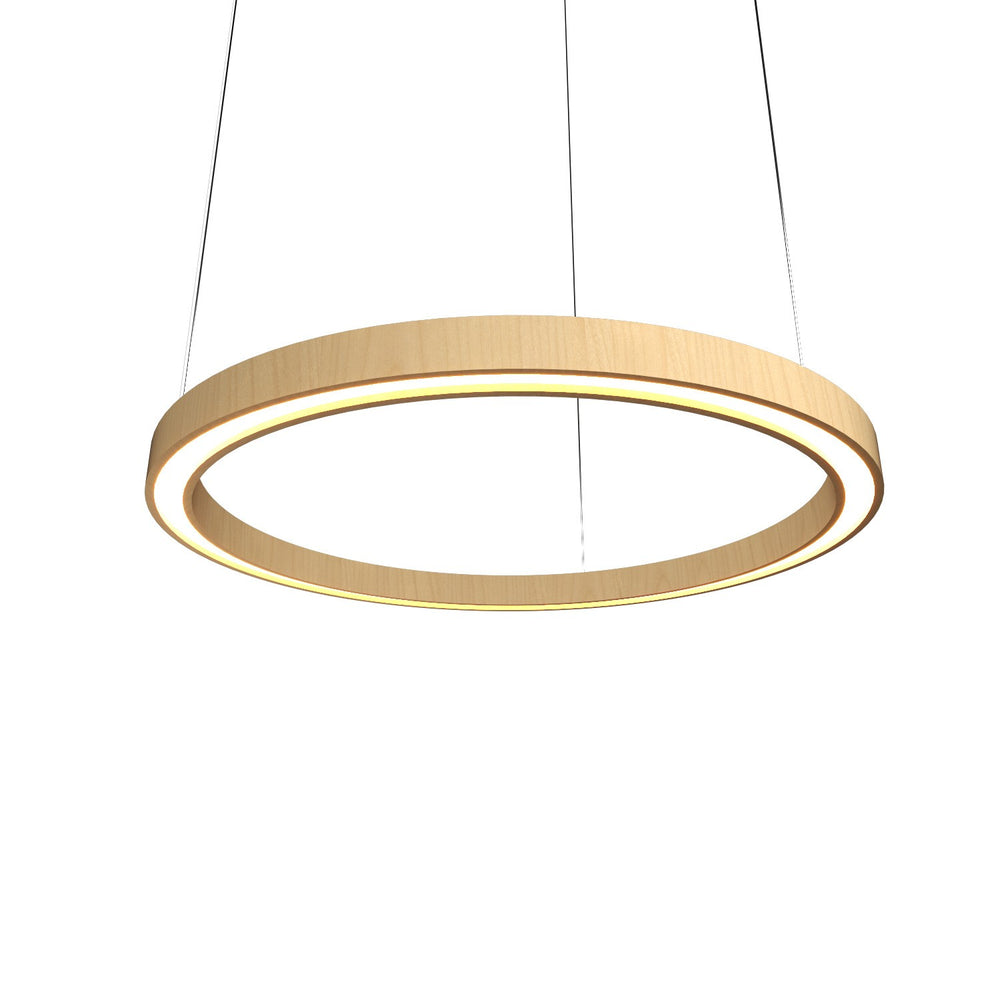 Accord Lighting - LED Pendant - Frame - Maple- Union Lighting Luminaires Decor