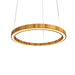 Accord Lighting - LED Pendant - Frame - Teak- Union Lighting Luminaires Decor