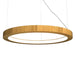 Accord Lighting - LED Pendant - Frame - Louro Freijo- Union Lighting Luminaires Decor