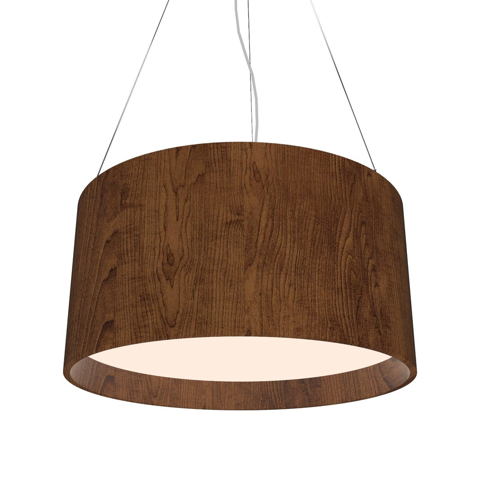 Accord Lighting - LED Pendant - Cylindrical - Imbuia- Union Lighting Luminaires Decor