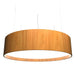 Accord Lighting - LED Pendant - Cylindrical - Louro Freijo- Union Lighting Luminaires Decor