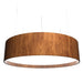 Accord Lighting - LED Pendant - Cylindrical - Imbuia- Union Lighting Luminaires Decor