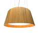Accord Lighting - LED Pendant - Conical - Louro Freijo- Union Lighting Luminaires Decor