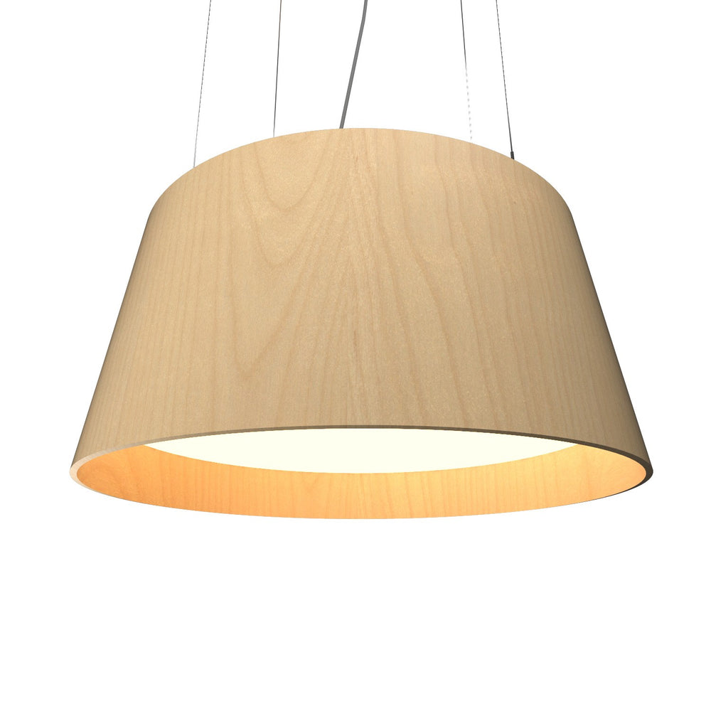 Accord Lighting - LED Pendant - Conical - Maple- Union Lighting Luminaires Decor