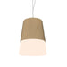 Accord Lighting - LED Pendant - Conical - Maple- Union Lighting Luminaires Decor