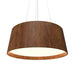 Accord Lighting - LED Pendant - Conical - Imbuia- Union Lighting Luminaires Decor