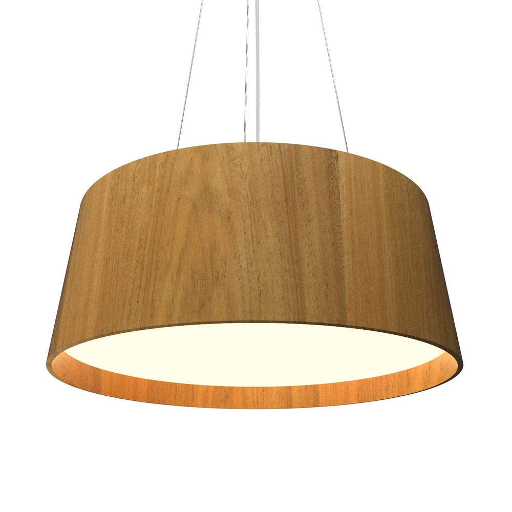 Accord Lighting - LED Pendant - Conical - Louro Freijo- Union Lighting Luminaires Decor
