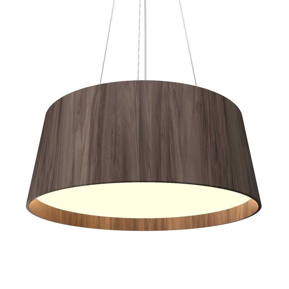 Accord Lighting - LED Pendant - Conical - American Walnut- Union Lighting Luminaires Decor