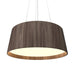 Accord Lighting - LED Pendant - Conical - American Walnut- Union Lighting Luminaires Decor