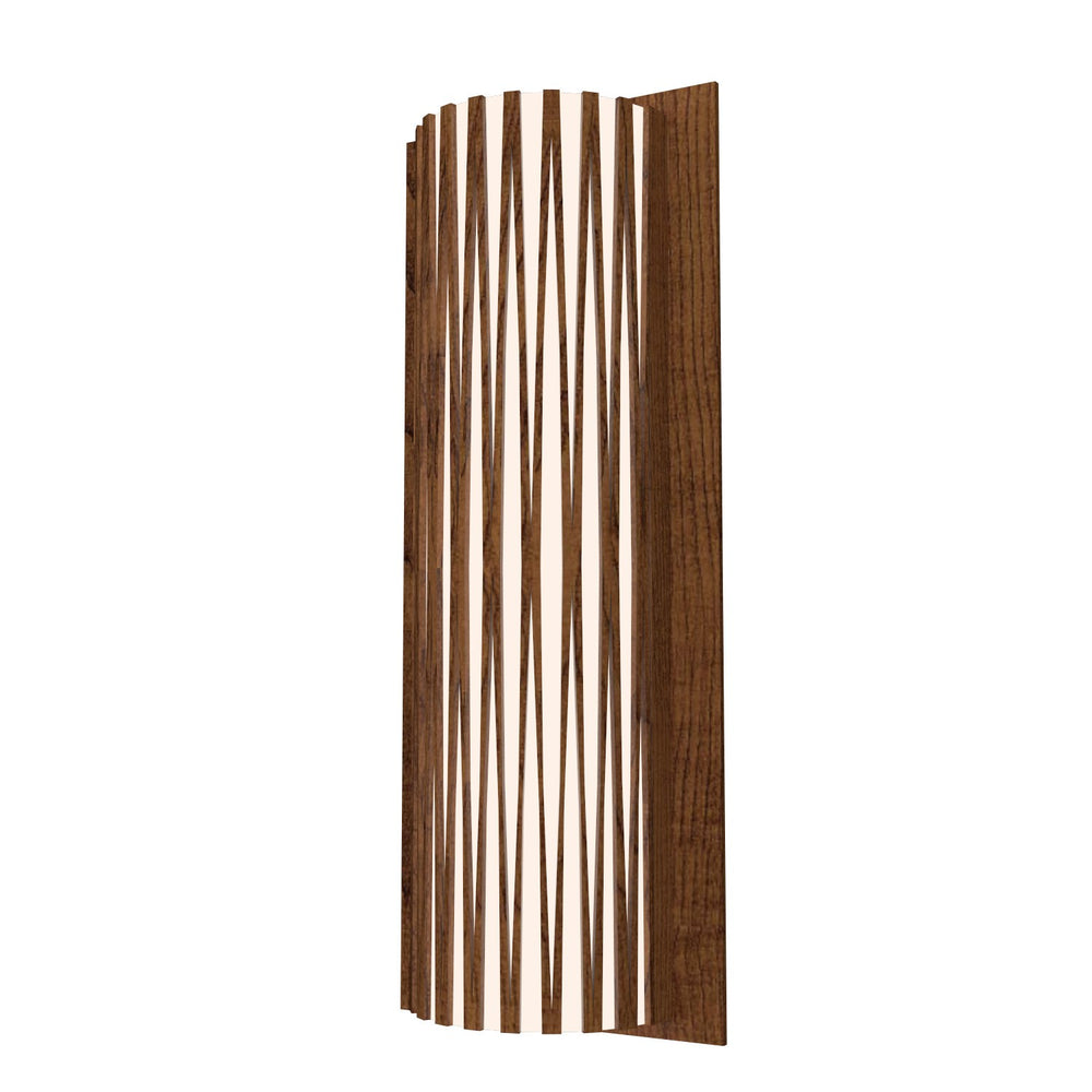 Accord Lighting - LED Wall Lamp - Living Hinges - Imbuia- Union Lighting Luminaires Decor