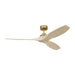 "Visual Comfort Fan Canada - 60"Ceiling Fan - Collins - Burnished Brass- Union Lighting Luminaires Decor"