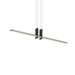 Sonneman - LED Pendant - Fino Duo - Satin Black- Union Lighting Luminaires Decor