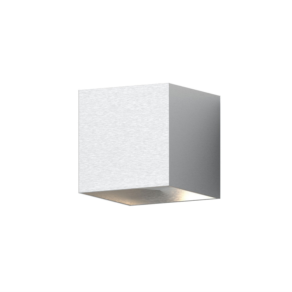 Sonneman Canada - LED Wall Sconce - Qube - Natural Anodized- Union Lighting Luminaires Decor