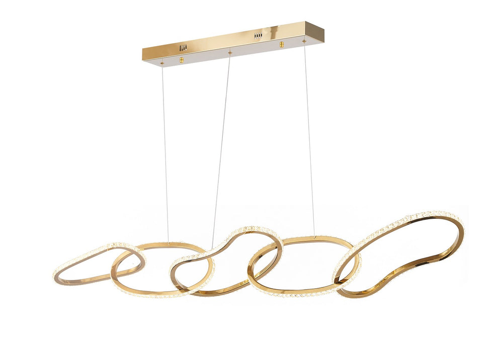 Bethel International Canada - LED Chandelier - Gold- Union Lighting Luminaires Decor