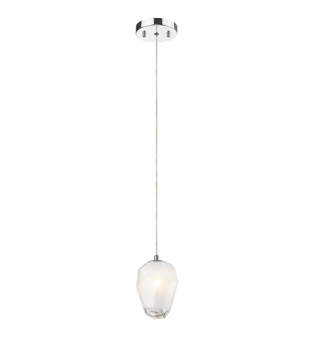 Bethel International Canada - One Light Pendant - Chrome- Union Lighting Luminaires Decor