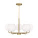 Generation Lighting Canada - Five Light Chandelier - Rory - Satin Bronze- Union Lighting Luminaires Decor