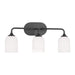 Generation Lighting Canada. - Three Light Vanity - Emile - Midnight Black- Union Lighting Luminaires Decor