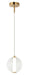 Matteo Canada - LED Pendant - Belange - Aged Gold Brass- Union Lighting Luminaires Decor
