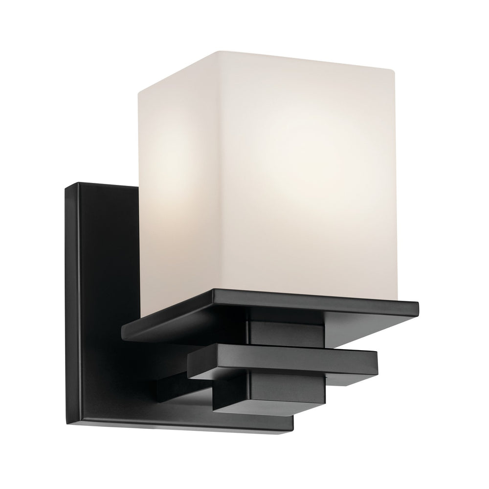 Kichler Canada - One Light Wall Sconce - Tully - Black- Union Lighting Luminaires Decor