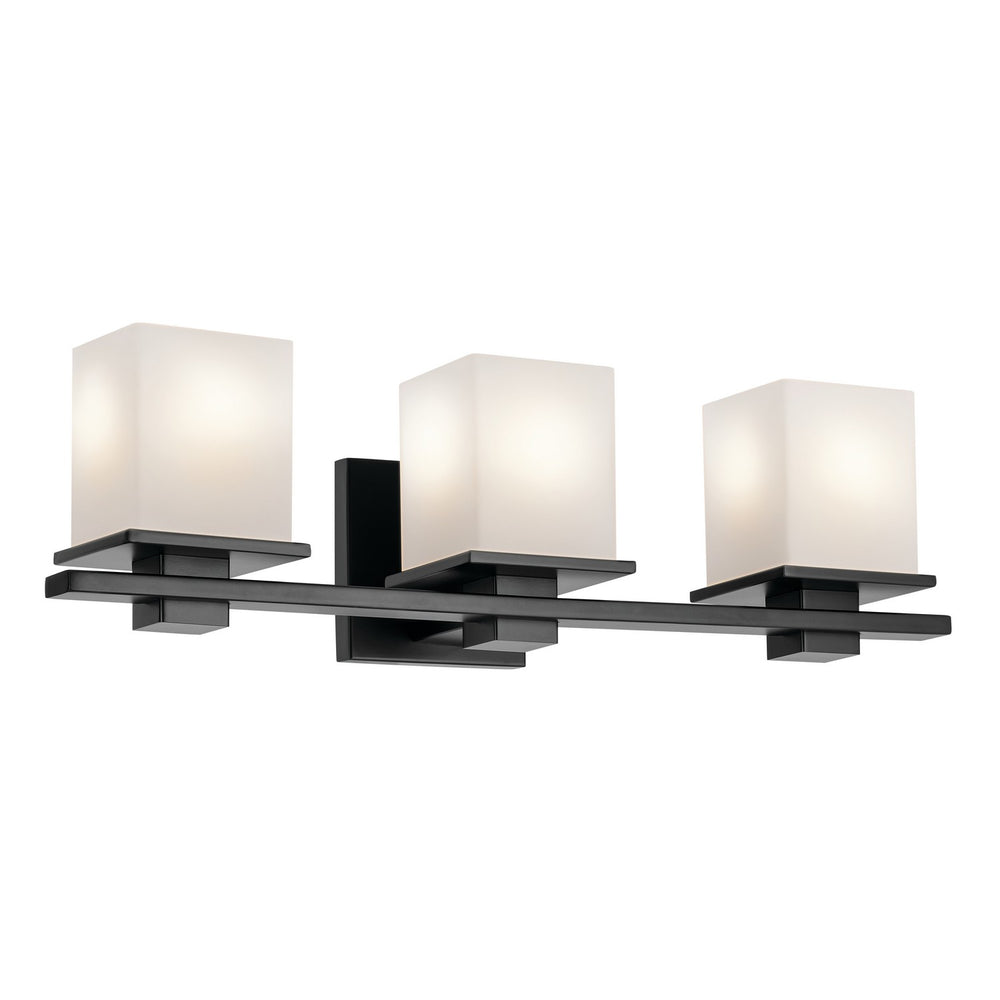 Kichler Canada - Three Light Bath - Tully - Black- Union Lighting Luminaires Decor