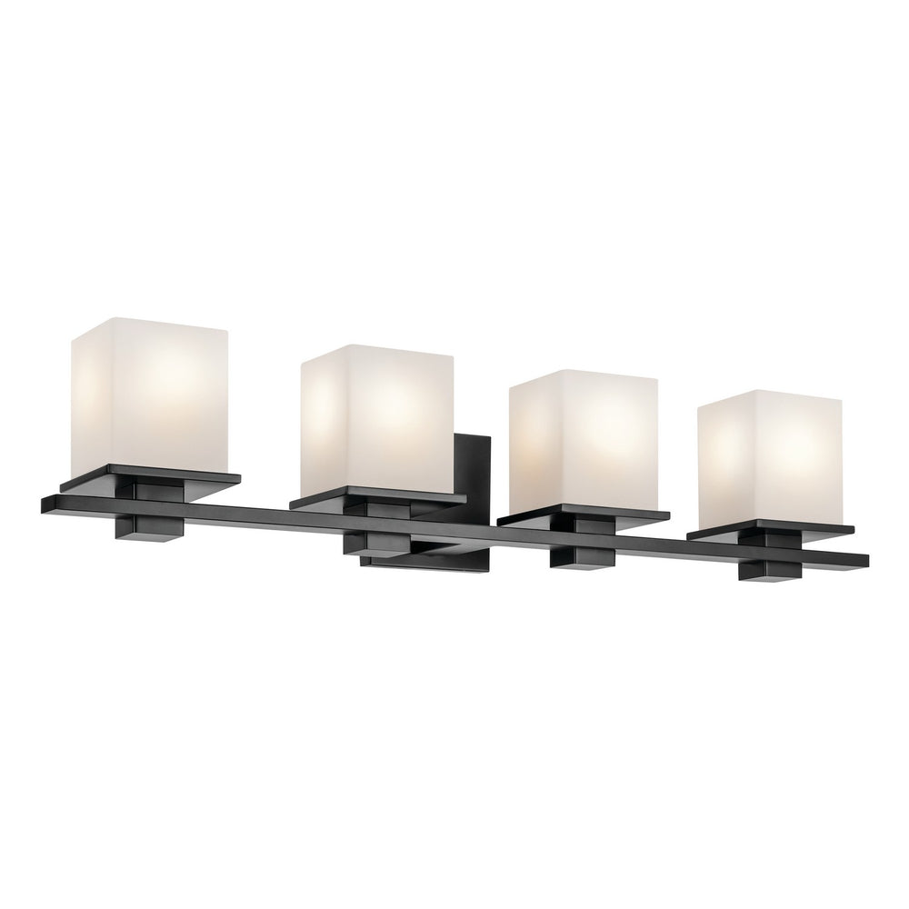 Kichler Canada - Four Light Bath - Tully - Black- Union Lighting Luminaires Decor