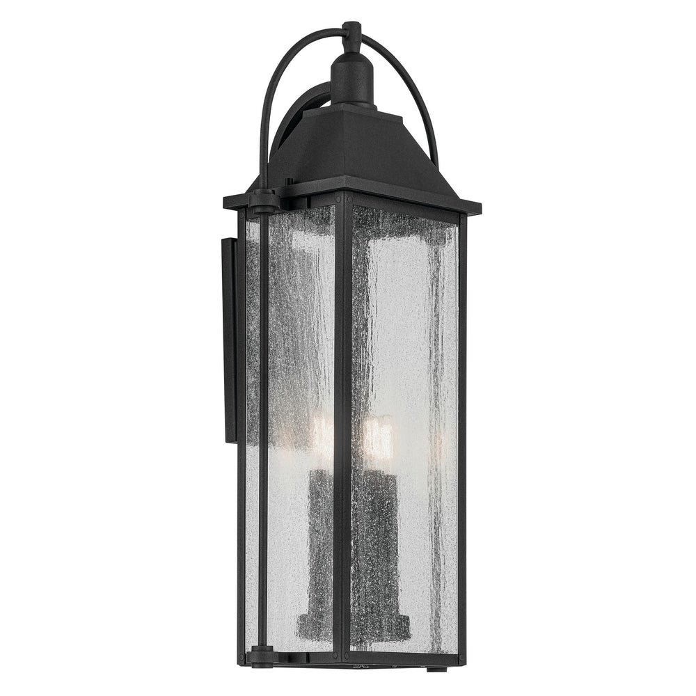 Kichler Canada - Four Light Outdoor Wall Mount - Harbor Row - Textured Black- Union Lighting Luminaires Decor