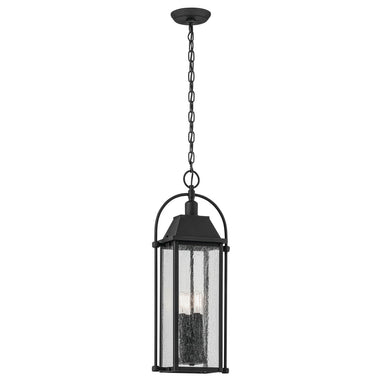 Kichler Canada - Four Light Outdoor Pendant - Harbor Row - Textured Black- Union Lighting Luminaires Decor