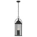 Kichler Canada - Four Light Outdoor Pendant - Harbor Row - Textured Black- Union Lighting Luminaires Decor