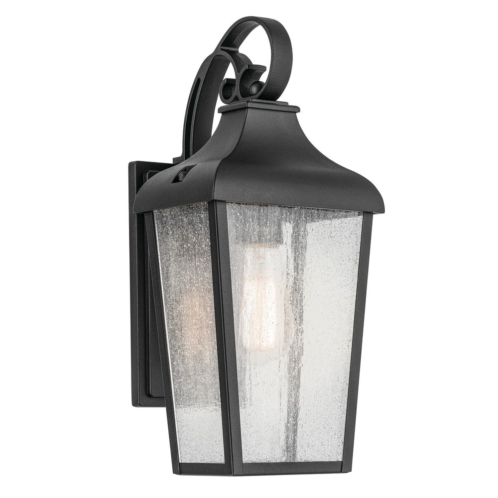 Kichler Canada - One Light Outdoor Wall Mount - Forestdale - Textured Black- Union Lighting Luminaires Decor