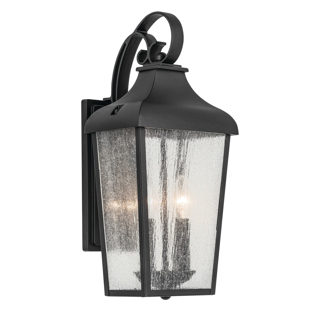 Kichler Canada - Two Light Outdoor Wall Mount - Forestdale - Textured Black- Union Lighting Luminaires Decor