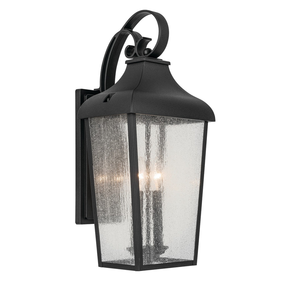 Kichler Canada - Two Light Outdoor Wall Mount - Forestdale - Textured Black- Union Lighting Luminaires Decor
