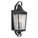 Kichler Canada - Three Light Outdoor Wall Mount - Forestdale - Textured Black- Union Lighting Luminaires Decor