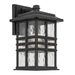 Kichler Canada - One Light Outdoor Wall Mount - Beacon Square - Textured Black- Union Lighting Luminaires Decor