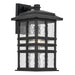 Kichler Canada - One Light Outdoor Wall Mount - Beacon Square - Textured Black- Union Lighting Luminaires Decor