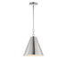 Maxim - One Light Pendant - Veritas - Satin Nickel- Union Lighting Luminaires Decor