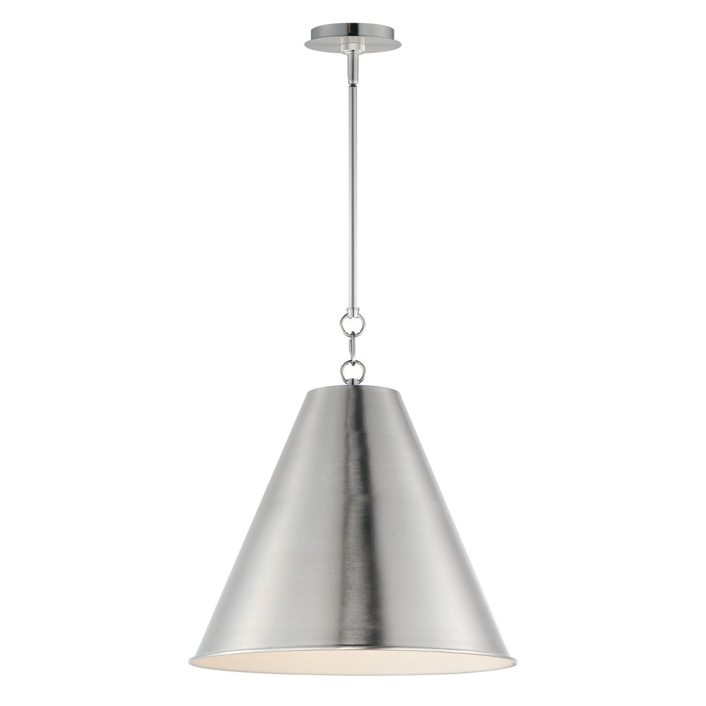 Maxim - One Light Pendant - Veritas - Satin Nickel- Union Lighting Luminaires Decor