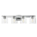 Maxim - Four Light Bath Vanity - Scoop - Polished Chrome- Union Lighting Luminaires Decor