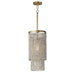 Maxim - One Light Pendant - Fontaine - Golden Silver- Union Lighting Luminaires Decor