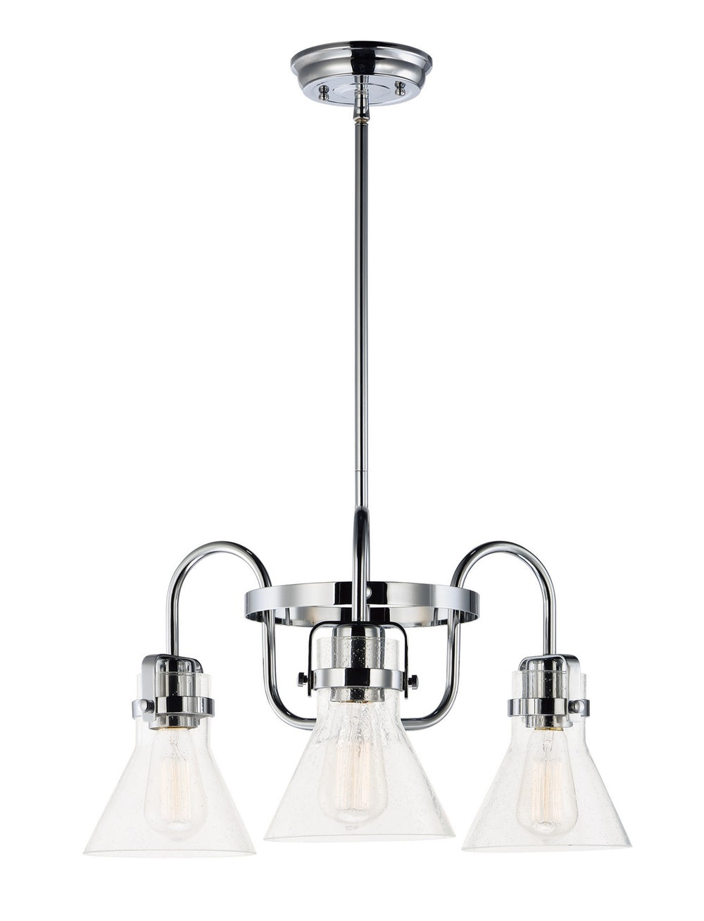 Maxim - LED Chandelier - Seafarer - Polished Chrome- Union Lighting Luminaires Decor