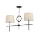 Maxim - Two Light Pendant - Paoli - Charcoal Bronze- Union Lighting Luminaires Decor