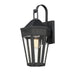 Maxim - One Light Outdoor Wall Sconce - Oxford - Black- Union Lighting Luminaires Decor