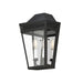 Maxim - Two Light Outdoor Wall Sconce - Oxford - Black- Union Lighting Luminaires Decor