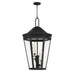 Maxim - Six Light Outdoor Pendant - Oxford - Black- Union Lighting Luminaires Decor