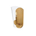 Maxim - One Light Wall Sconce - Armory - Natural Aged Brass- Union Lighting Luminaires Decor