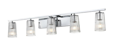 DVI Canada - Five Light Vanity - Lasalle - Chrome- Union Lighting Luminaires Decor