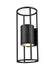 DVI Canada - Two Light Outdoor Wall Sconce - Starline - Black- Union Lighting Luminaires Decor