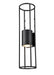 DVI Canada - Two Light Outdoor Wall Sconce - Starline - Black- Union Lighting Luminaires Decor