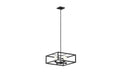 DVI Canada - Four Light Pendant - Sambre - Ebony w/Opal Glass- Union Lighting Luminaires Decor